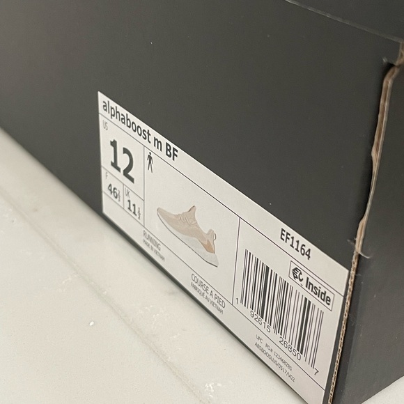 Adidas Alphaboost Ecru Tint Glow Orange - Multiple sizes/quantity - Picture 5 of 5